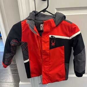 Boys size 5 Spyder winter ski jacket. Like new condition
